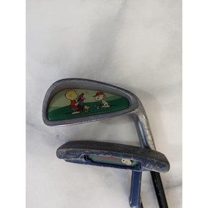 Vintage Peanuts Junior Gold Clubs